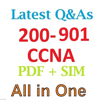 Cisco Certified DevNet Associate 200-901 DEVASC CCNA Exam Test Q&A PDF+Simulator