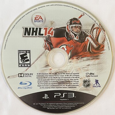 NHL 14 (Sony PlayStation 3, 2013, PS3) DISC ONLY | NO TRACKING, INV# M329