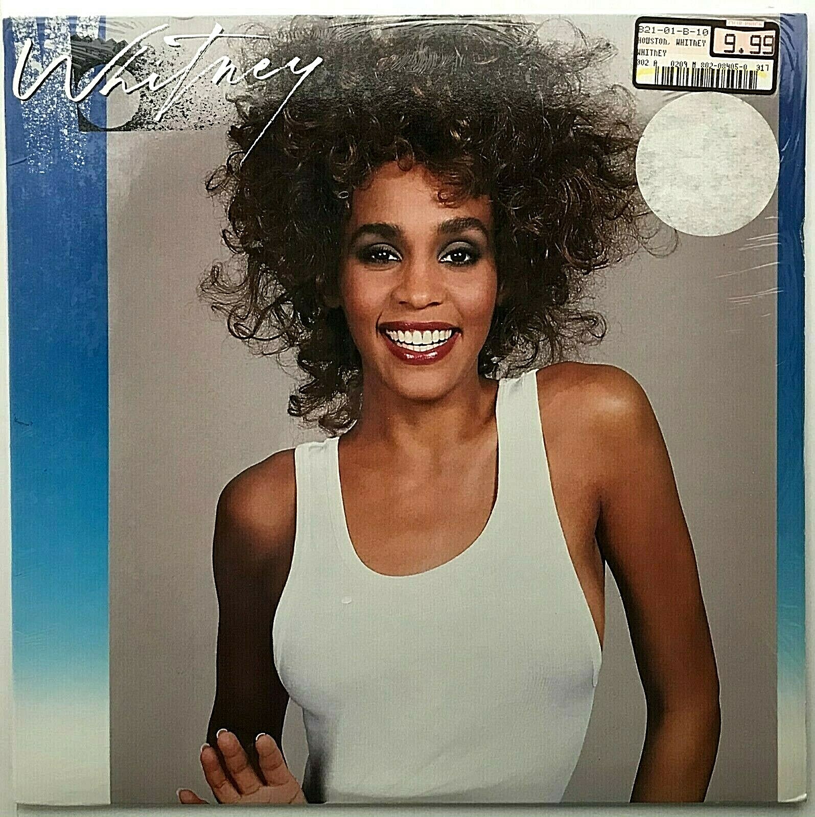 Whitney Houston Whitney LP 1987年5月プレス WHITNEY HOUSTON Whitney -1987 First Press Arista LP w/ Lyric