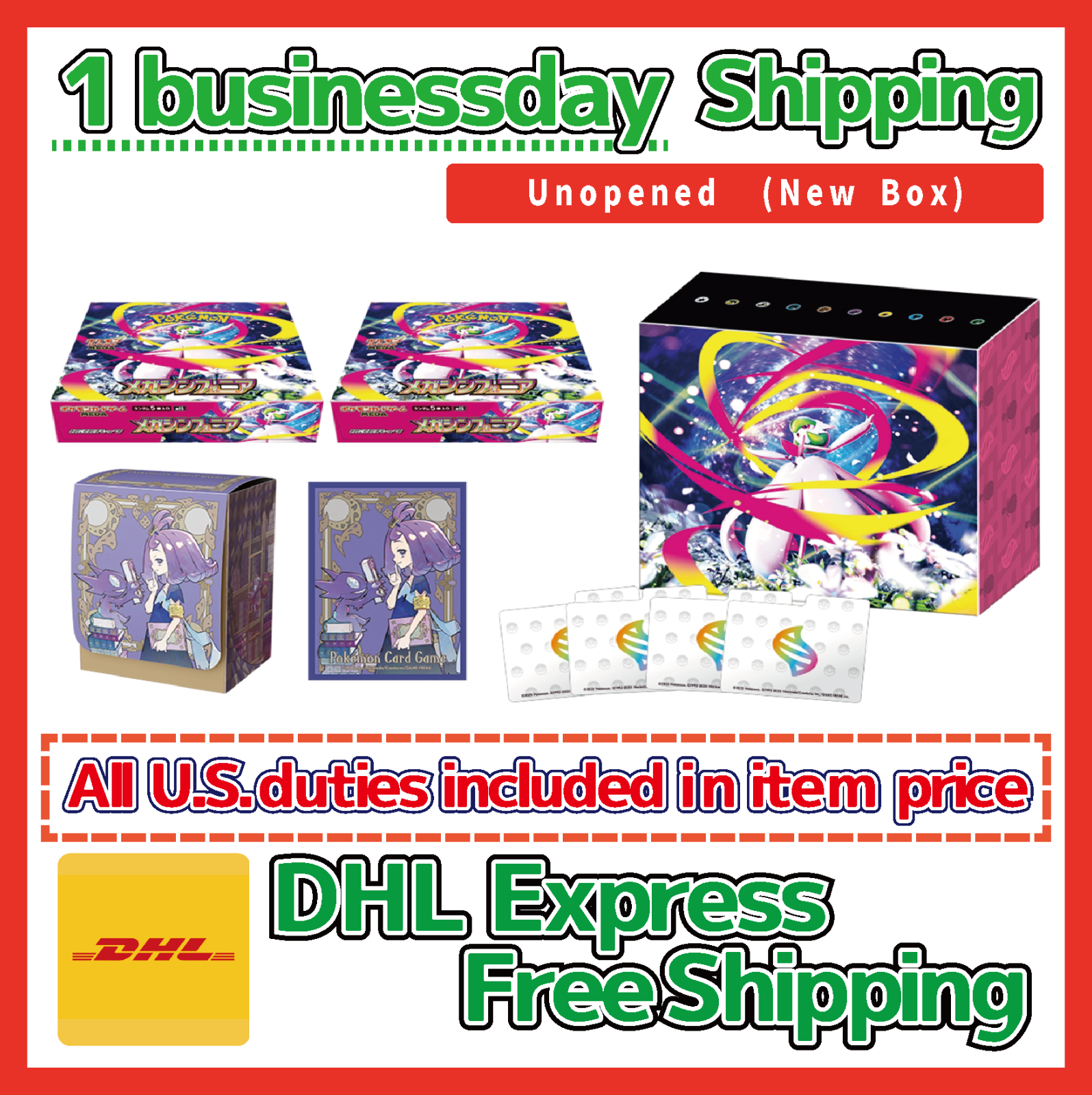 Pokemon Card Mega Symphonia Pokemon Center Set Booster Box