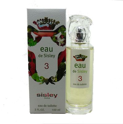 SISLEY EAU DE SISLEY 3 EAU DE TOILETTE NATURAL SPRAY 100 ML/3 FL.OZ. NIB