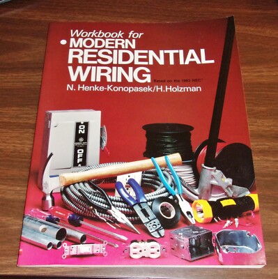 Workbook for Modern Residential Wiring: Based on the 1993 NEC  - BRAND NEW
