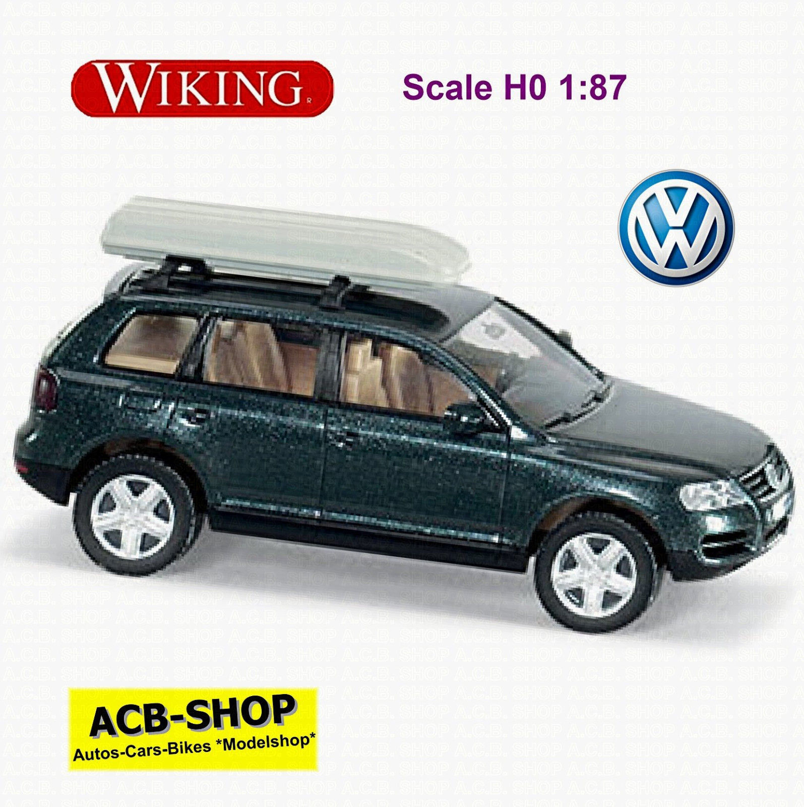 Volkswagen Touareg ミニカー Wiking製 VW Volkswagen VW Touareg Typ 7L SUV 2002-06 sierrarot