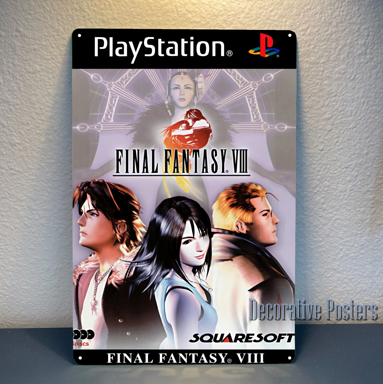 ファイナルファンタジー8 販促ポスター 当時物 2000年 ファイナル