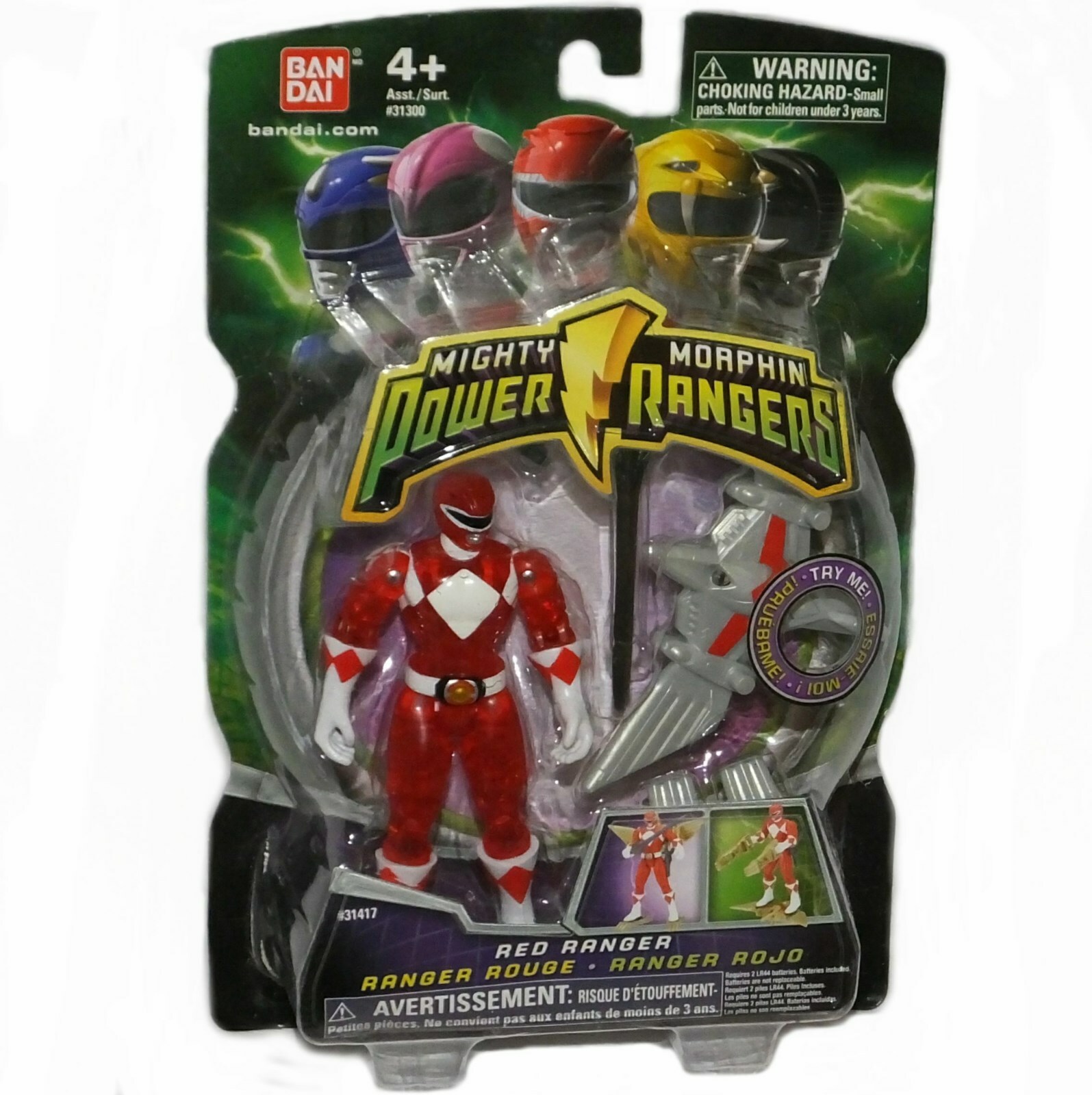 Mighty Morphin Power Rangers Red 4