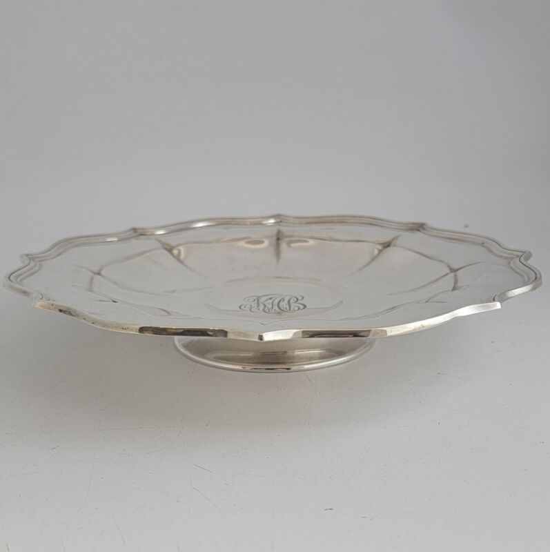 International Sterling Silver Footed Tray