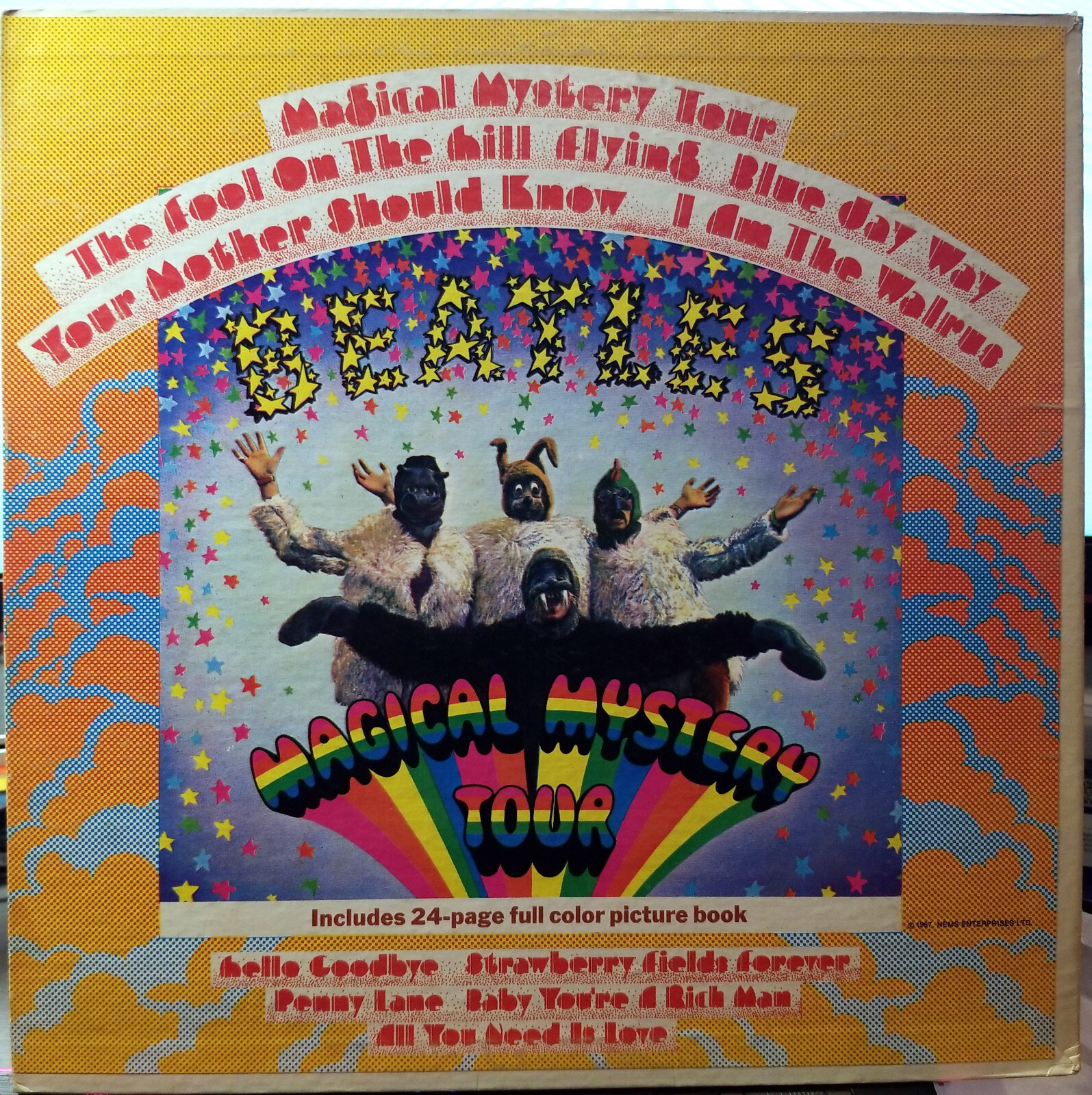 The Beatles Magical Mystery Tour US米盤 LP The Beatles - Magical Mystery Tour LP Capitol SMAL-2835