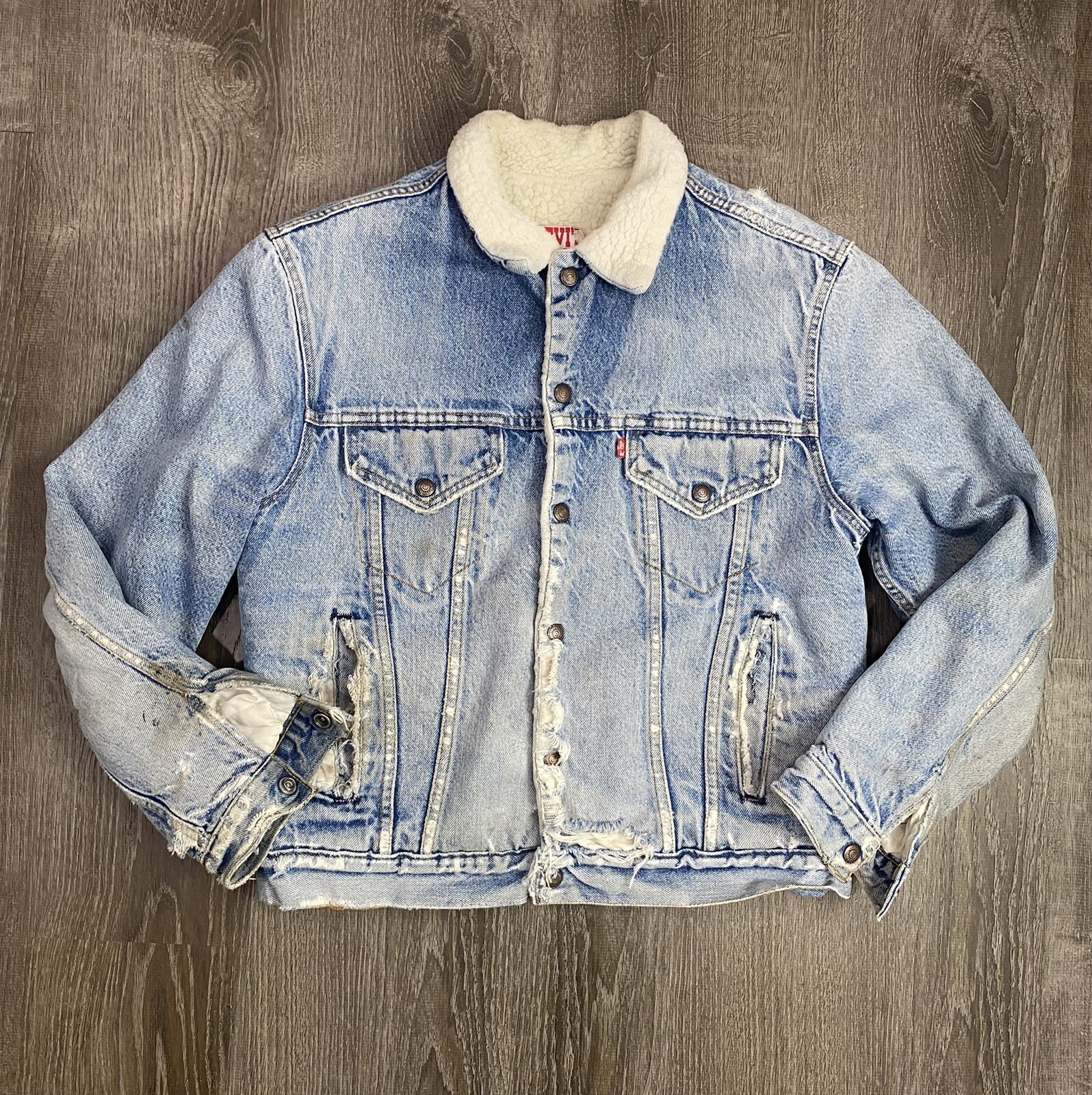 denim jacket sherpa