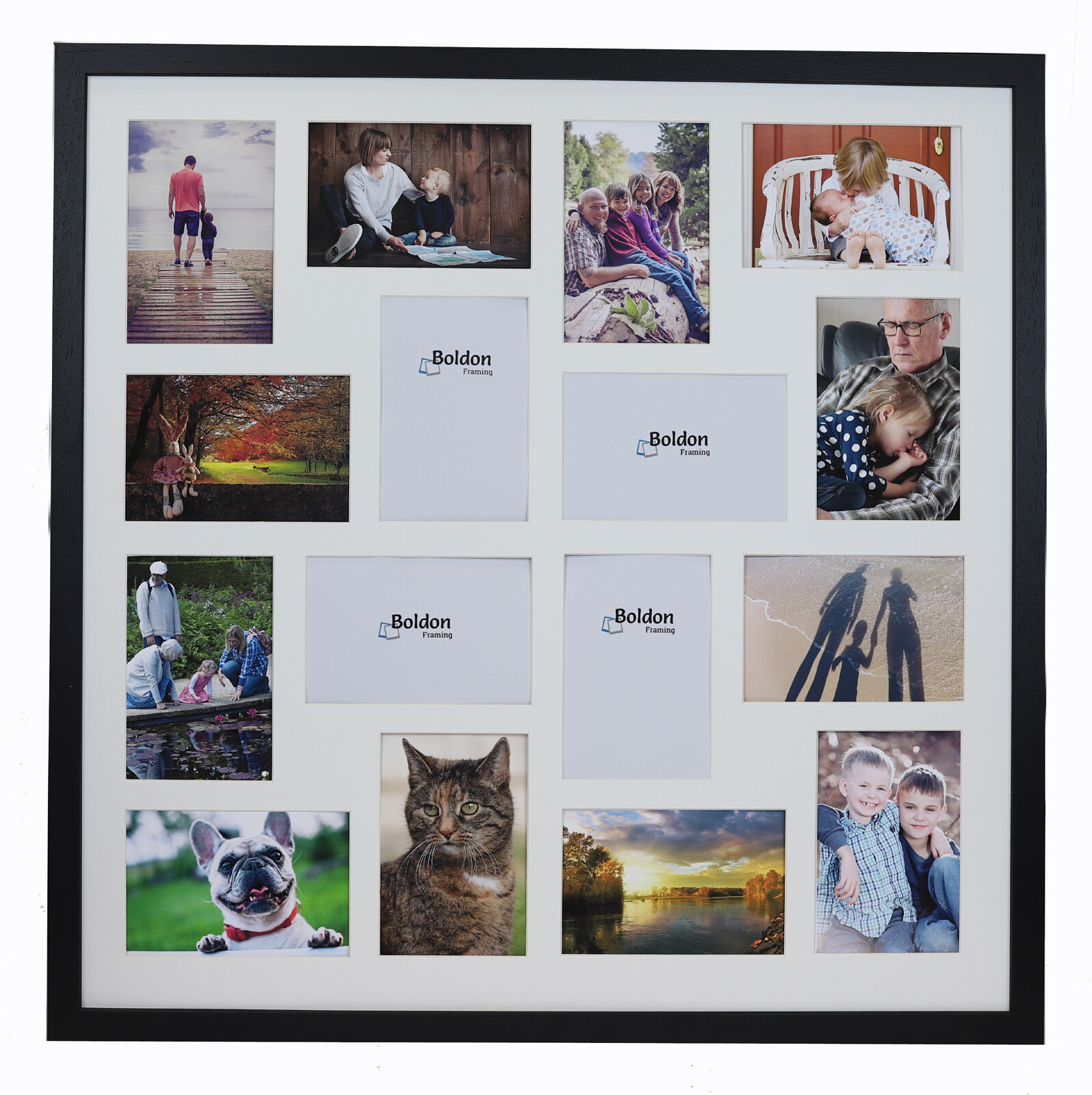 Large Multi Aperture Photo Picture Frames Holds 8/9/10/12/16/20 Photos 6x4 eBay