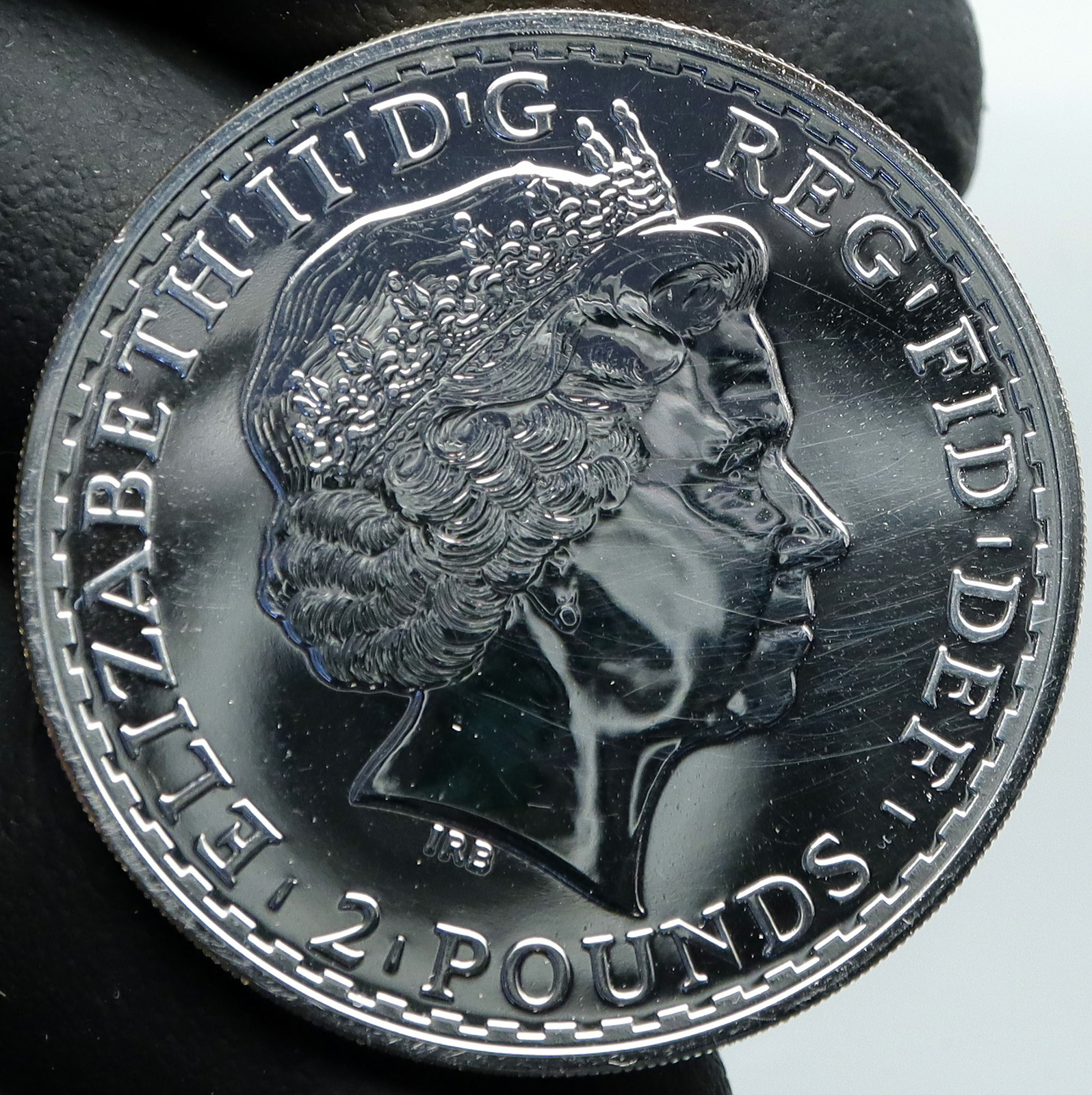 2014 AUSTRALIA UK Queen Elizabeth II BRIT TRIDENT OZ Silver 2