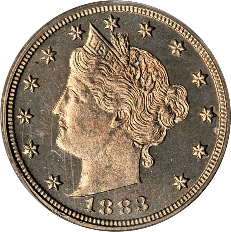 1883 Liberty Nickel. No CENTS. Proof-65 (PCGS).