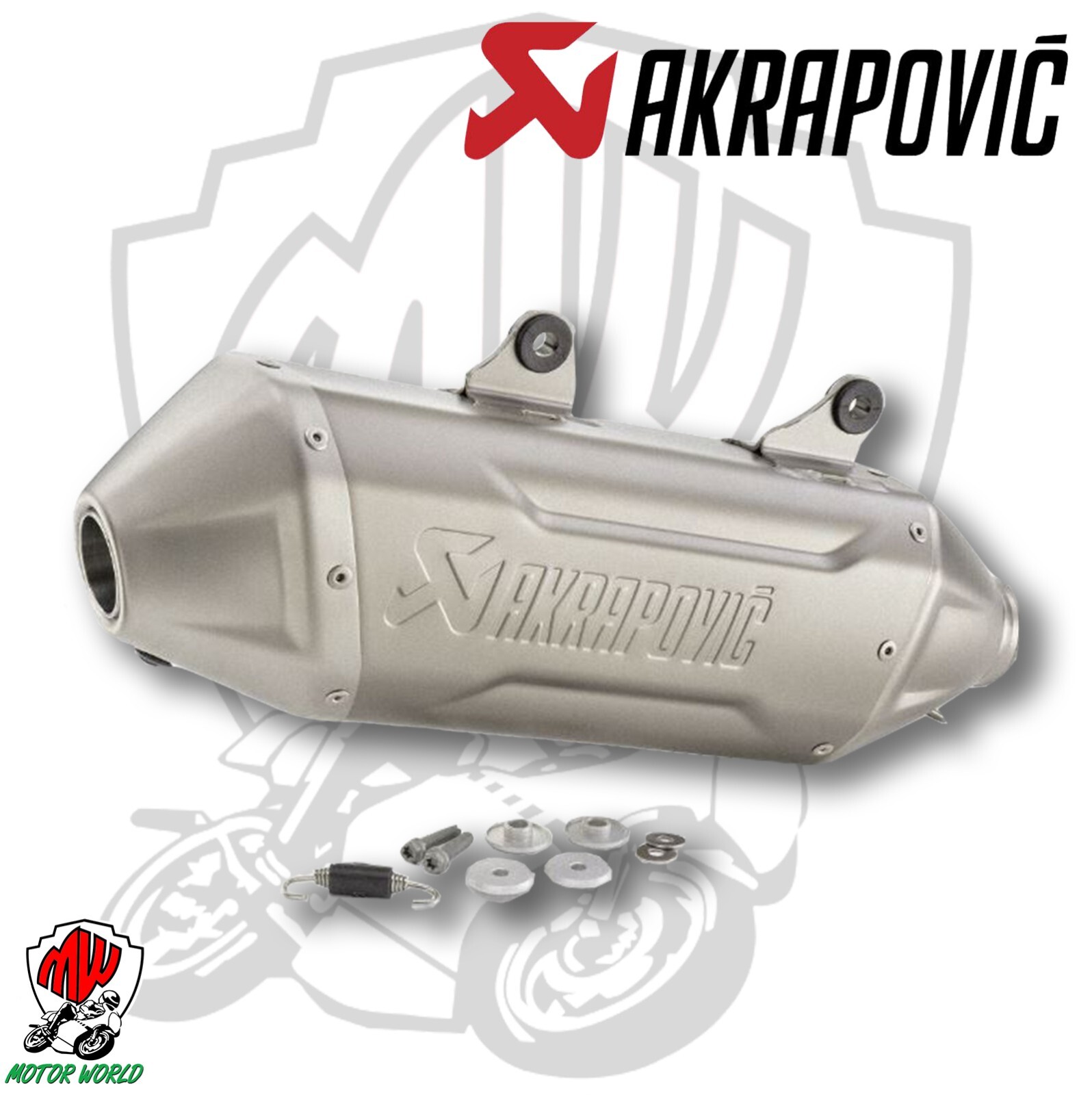 Akrapovic Titanium Silencer Slip-On Line KTM EXC-F 250 2020 Akrapovic Titanium Silencer Slip-On Line KTM EXC-F 250 2020