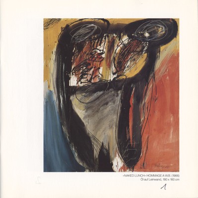 WALTER STOHRER - GALERIE FUR ATELIER UND BUHNENKUNST Vintage exhibition catalog