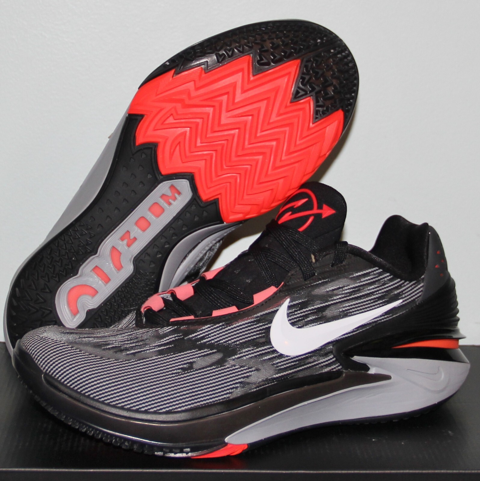 Nike Air Zoom GT Cut 2 Bred Basketball Shoes Mens 8 Womens