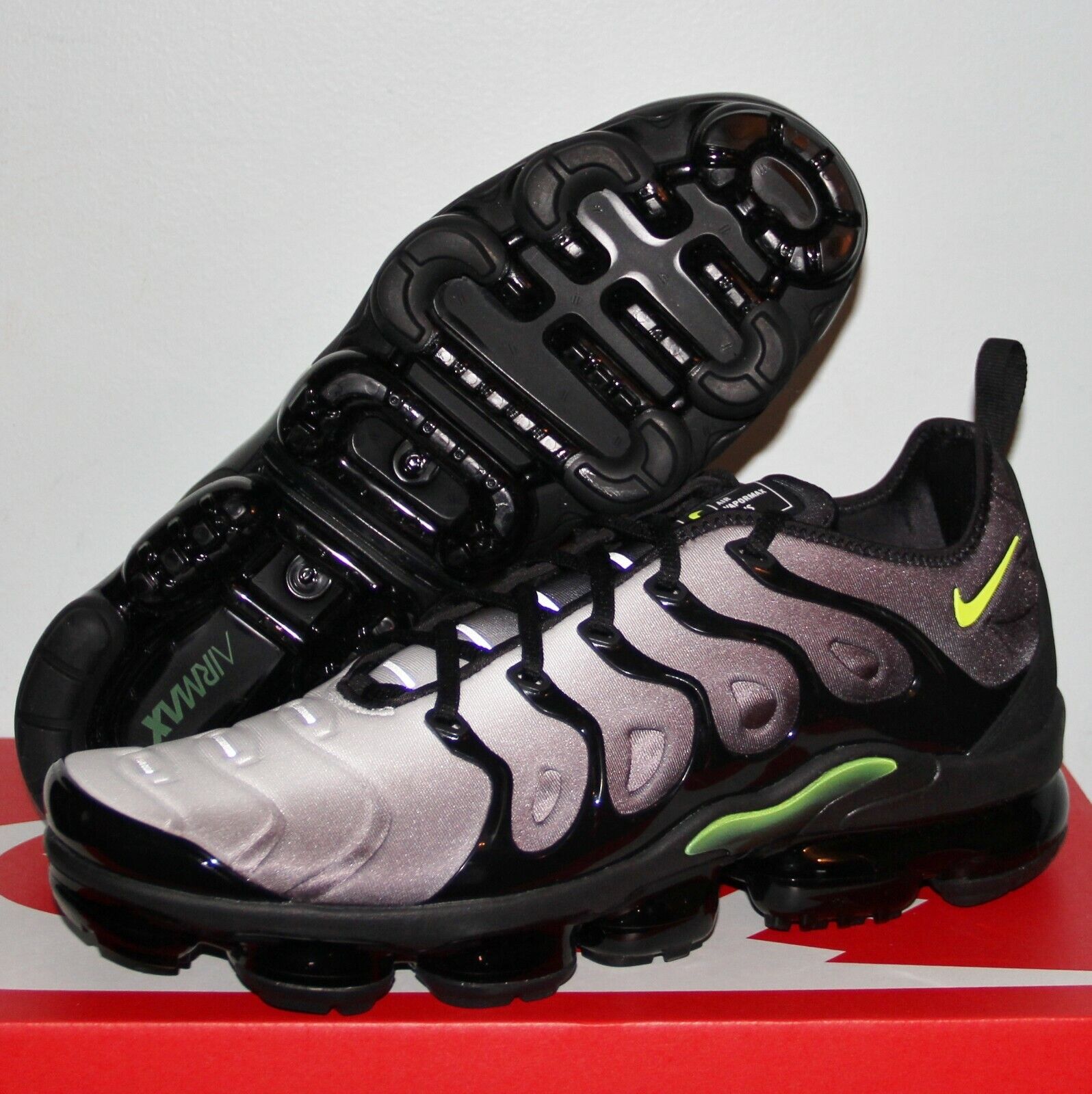 Nike Air VaporMax Plus Neon 95 Shoes Mens 12 924453-009 Nike Air VaporMax Plus Neon 95 Shoes Mens 12 924453-009