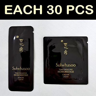 Sulwhasoo Timetreasure Honorstige Serum 1ml & Cream 1ml x each 30 pcs