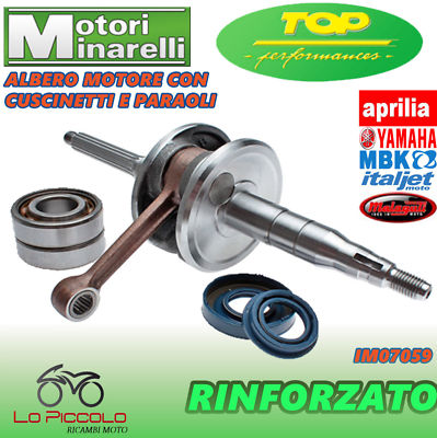ALBERO MOTORE TOP + CUSCINETTI E PARAOLI 50 2T E-TON DXL 50 - VIPER RXL 50