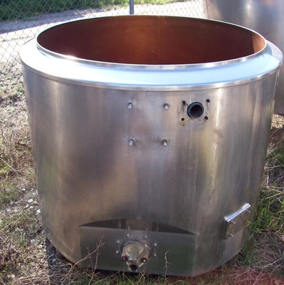 Stainless Jacketed Mixing Vats