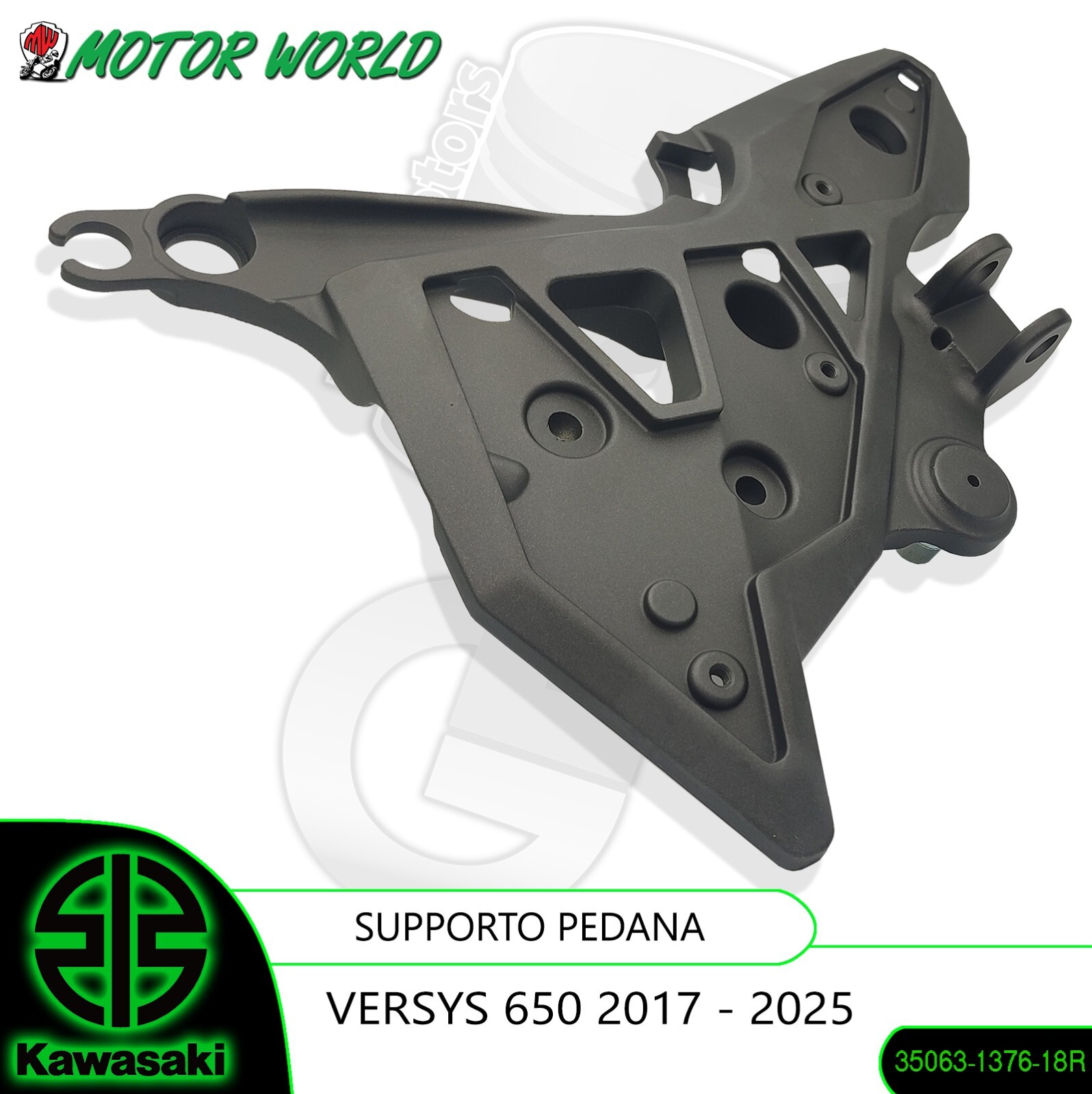 Original Right Front Footpeg Support Kawasaki Z 750 2004 Original Right Front Footpeg Support Kawasaki Z 750 2004