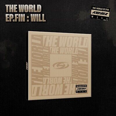ATEEZ [THE WORLD EP.FIN:WILL] Album DIGIPAK Ver./CD+Photo Book+Card+Sticker+GIFT