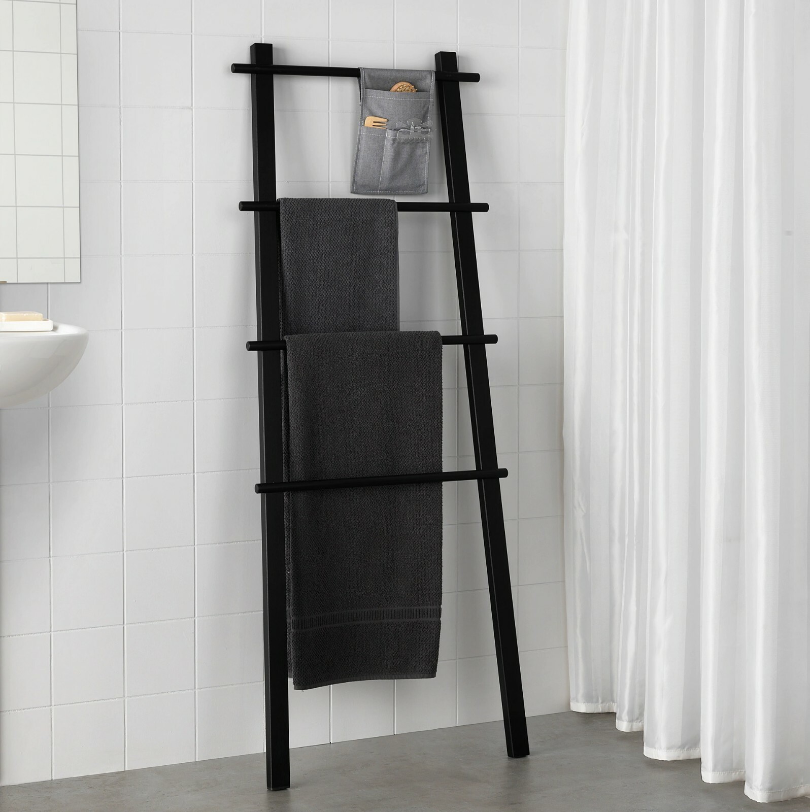 decorative towel ladder