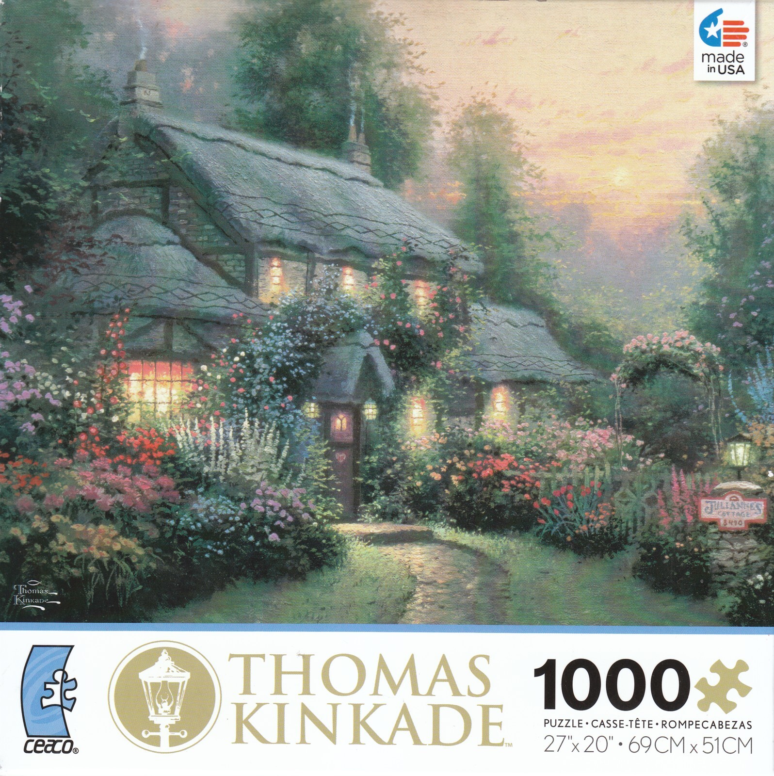 Cottage Life Jigsaw Puzzle da 1000 pezzi adulti Country Life Puzzle adulti 1000 puzzle idee regalo