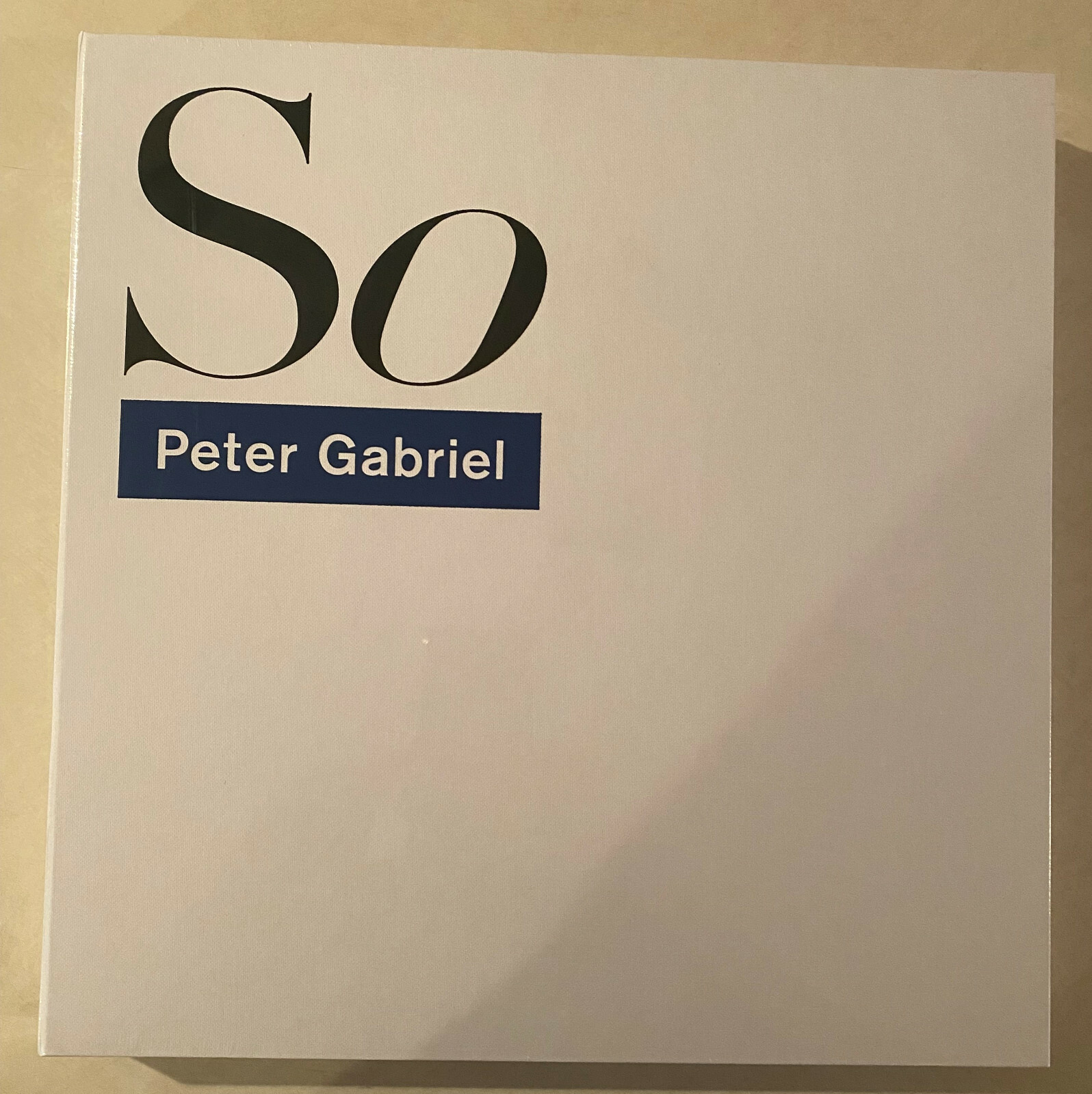【未開封！豪華BOX】Peter Gabriel So 4CD+2DVD+2LP Peter Gabriel So 180g 2LP/4CD/2DVD Box Set