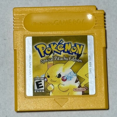 Pokemon: Yellow Version (Nintendo GameBoy) Authentic FRONT SHELL Only