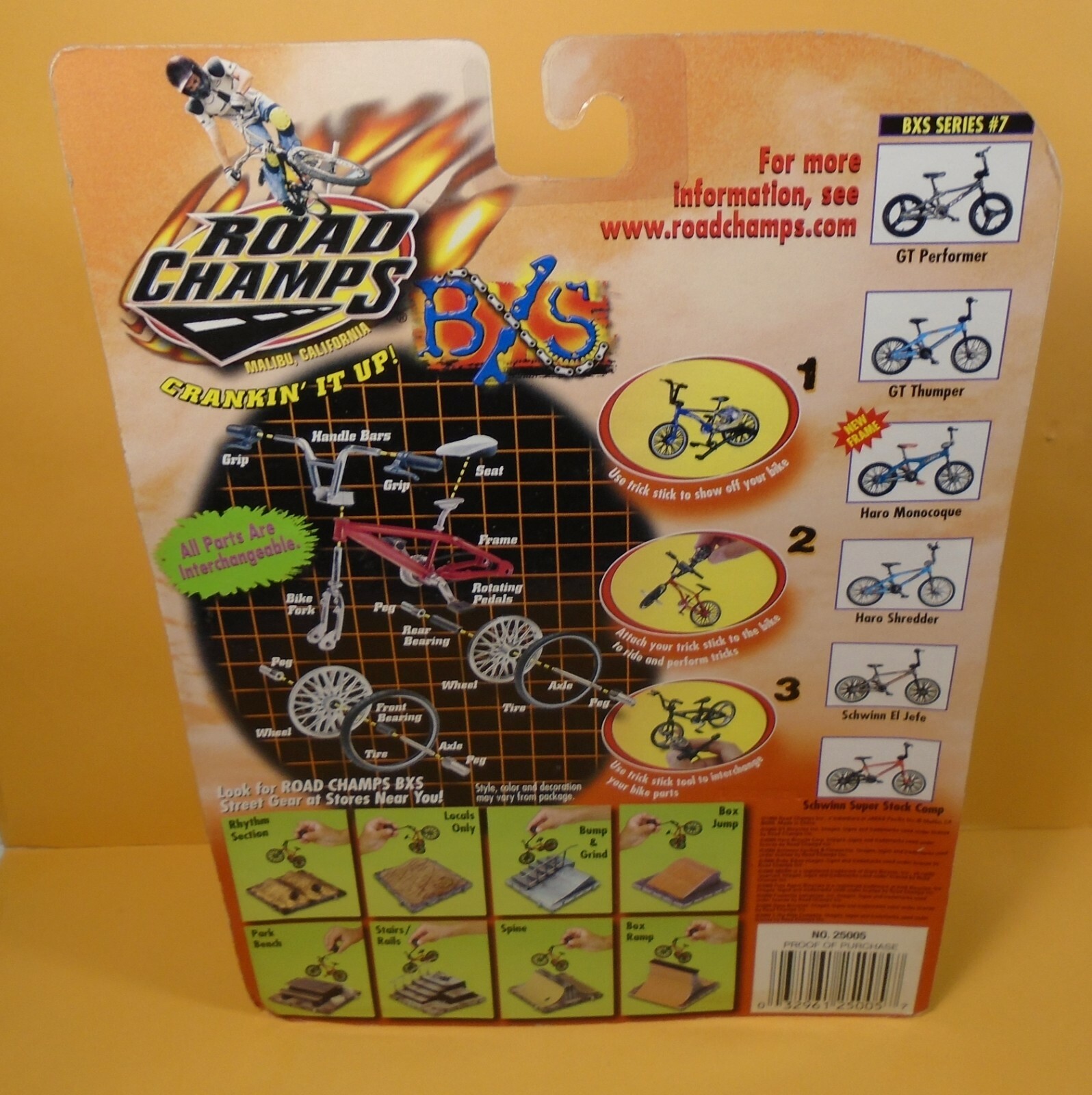 Road Champs BSX Schwinn Bike Gravity Games Summer of 2000 *NEW IN PACKAGE*