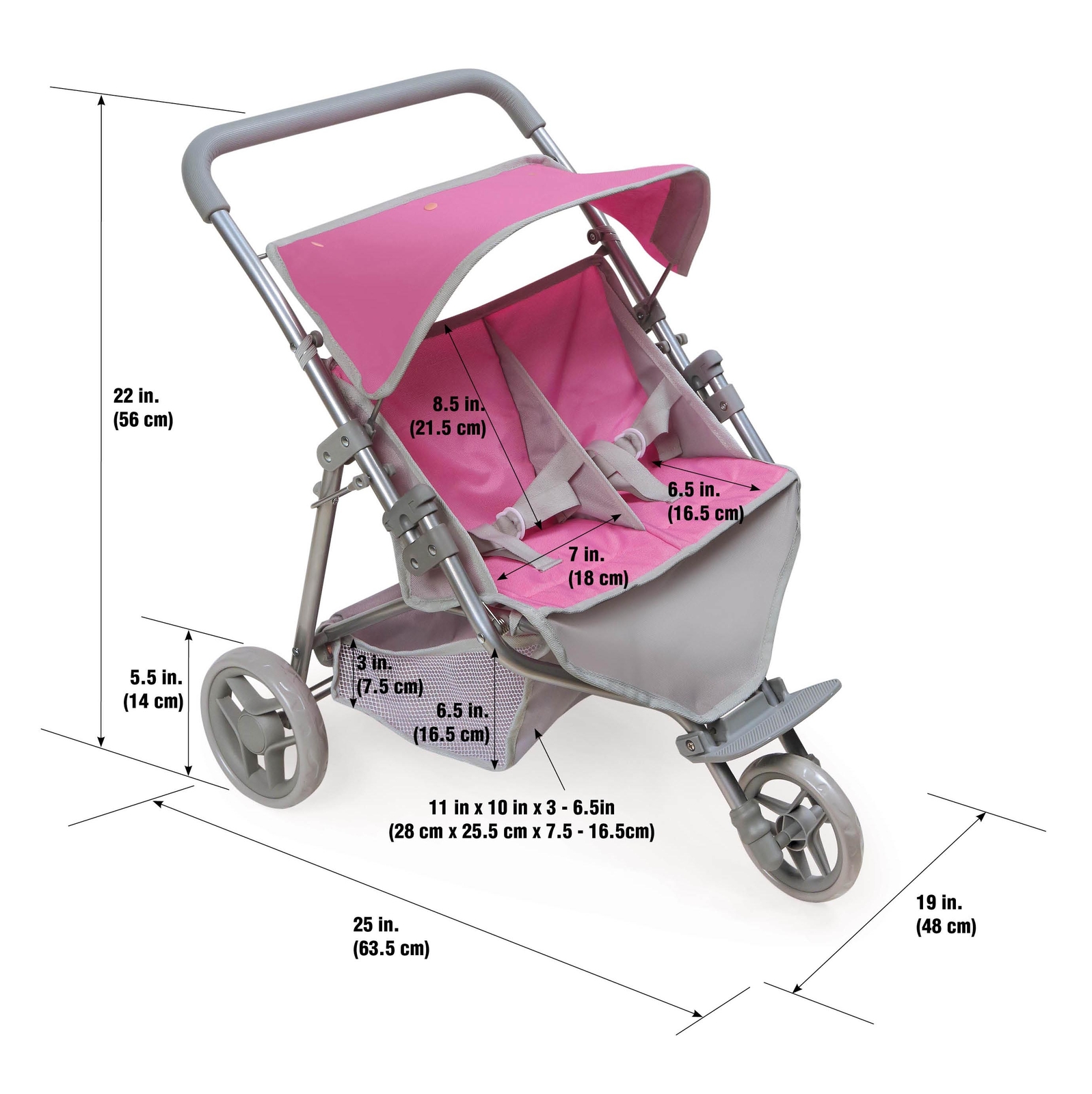 doll jogging stroller