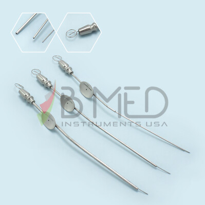 OR Grade Set Of 3 Baron Frazier Suction Tubes 3 5 7 FR 1mm 1.7mm 2.3mm Neuro ENT