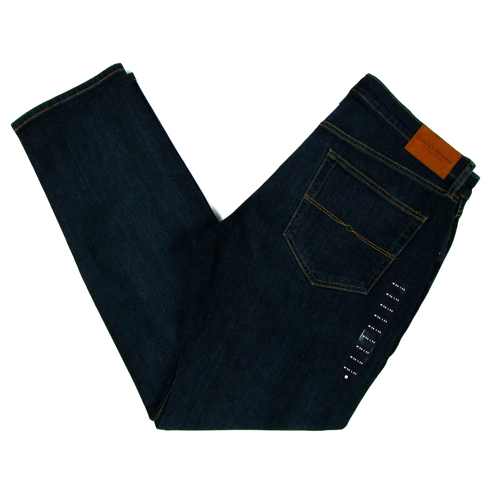 

Узкие джинсы Lucky Brand 121 РАЗМЕР 36 x 32 ТЕМНО-СИНИЙ Узкий крой Прямые штанины со средней посадкой, Lucky Brand 121