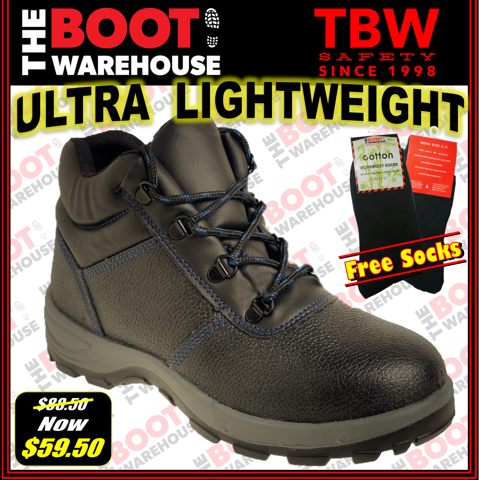 cheap steel cap boots