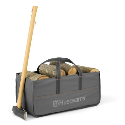 NEW Husqvarna 595317001 Heavy Duty Water Resistant Log Tote Holds 2 Bundles
