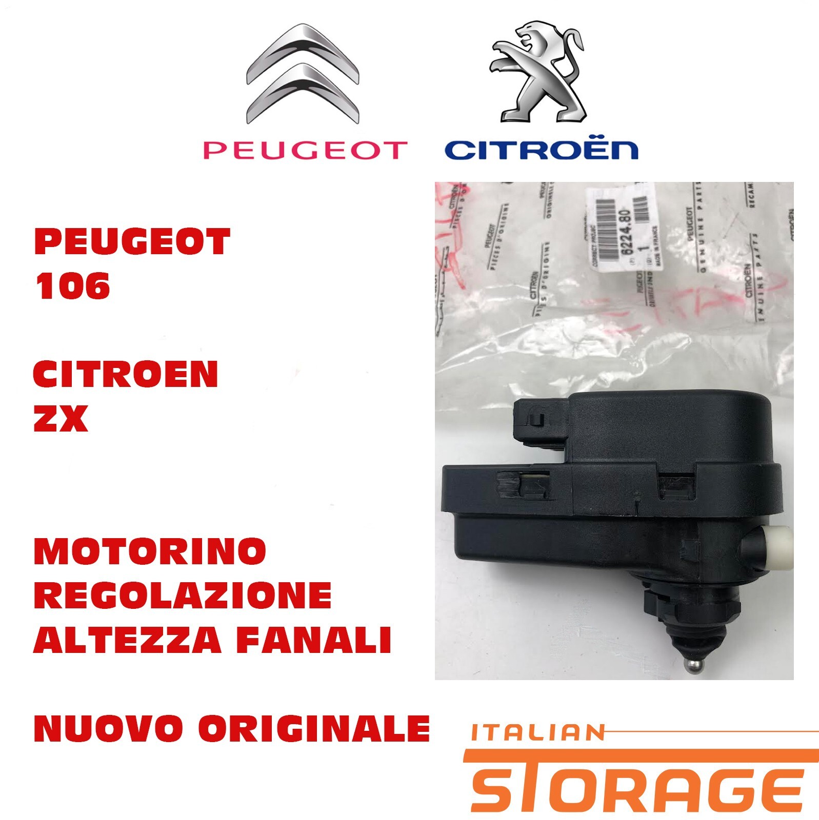 Peugeot Citroen Headlight Height Adjustment Switch New