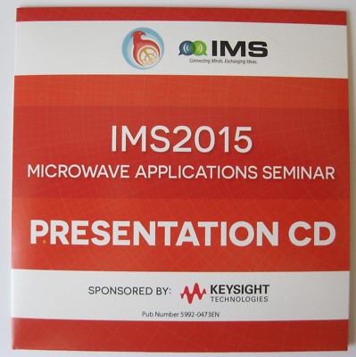 IEEE MTT-S 2015 Phoenix AZ Microwave Applications uApps Seminar Presentations CD