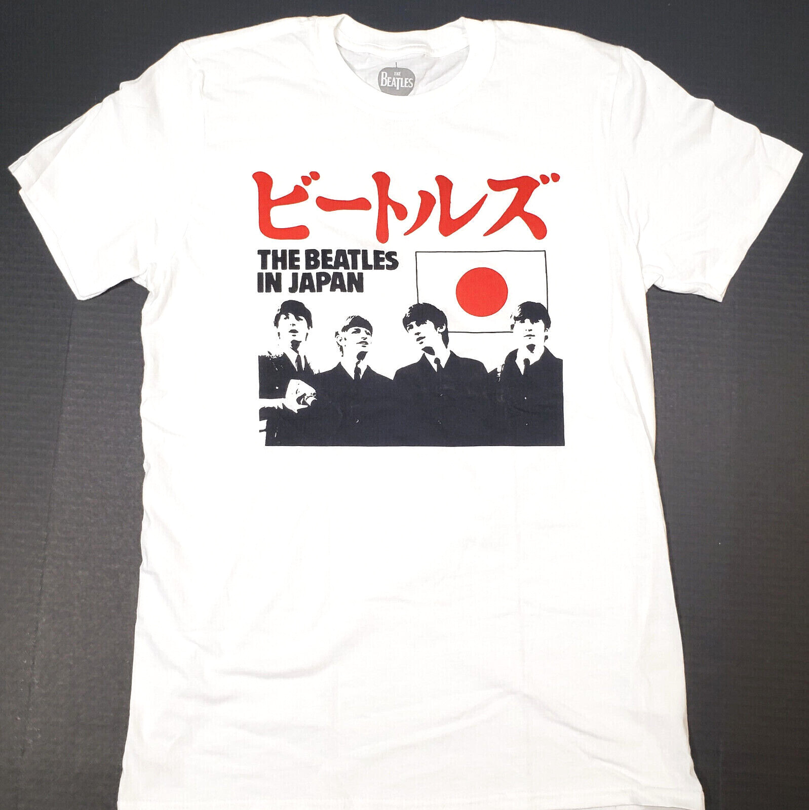 The BEATLES In Japan T-shirt Rare Licensed Retro Tee Men's The BEATLES In Japan T-shirt Rare Licensed Retro Tee Men's