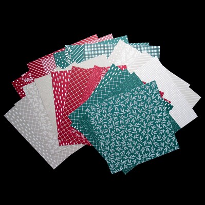 Stampin Up CLASSIC CHRISTMAS Designer Series Paper 6''X6'' DSP 24 Sheets