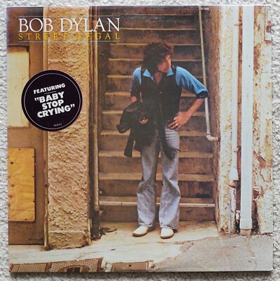 BOB DYLAN - STREET LEGAL VINYL LP SEALED 1st PRESS 1978 ORIG HYPE STICKER