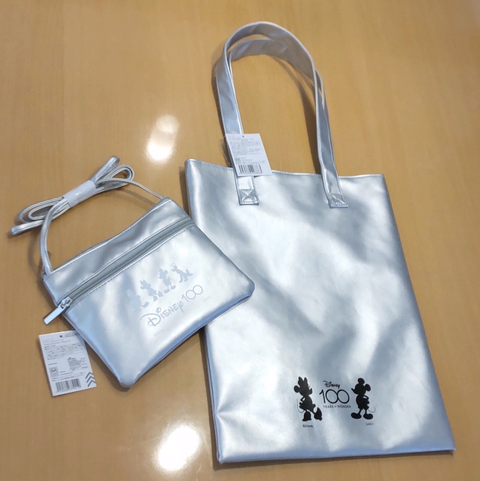 Disney 100th Anniversary Tote Bag & Shoulder Pouch Mickey