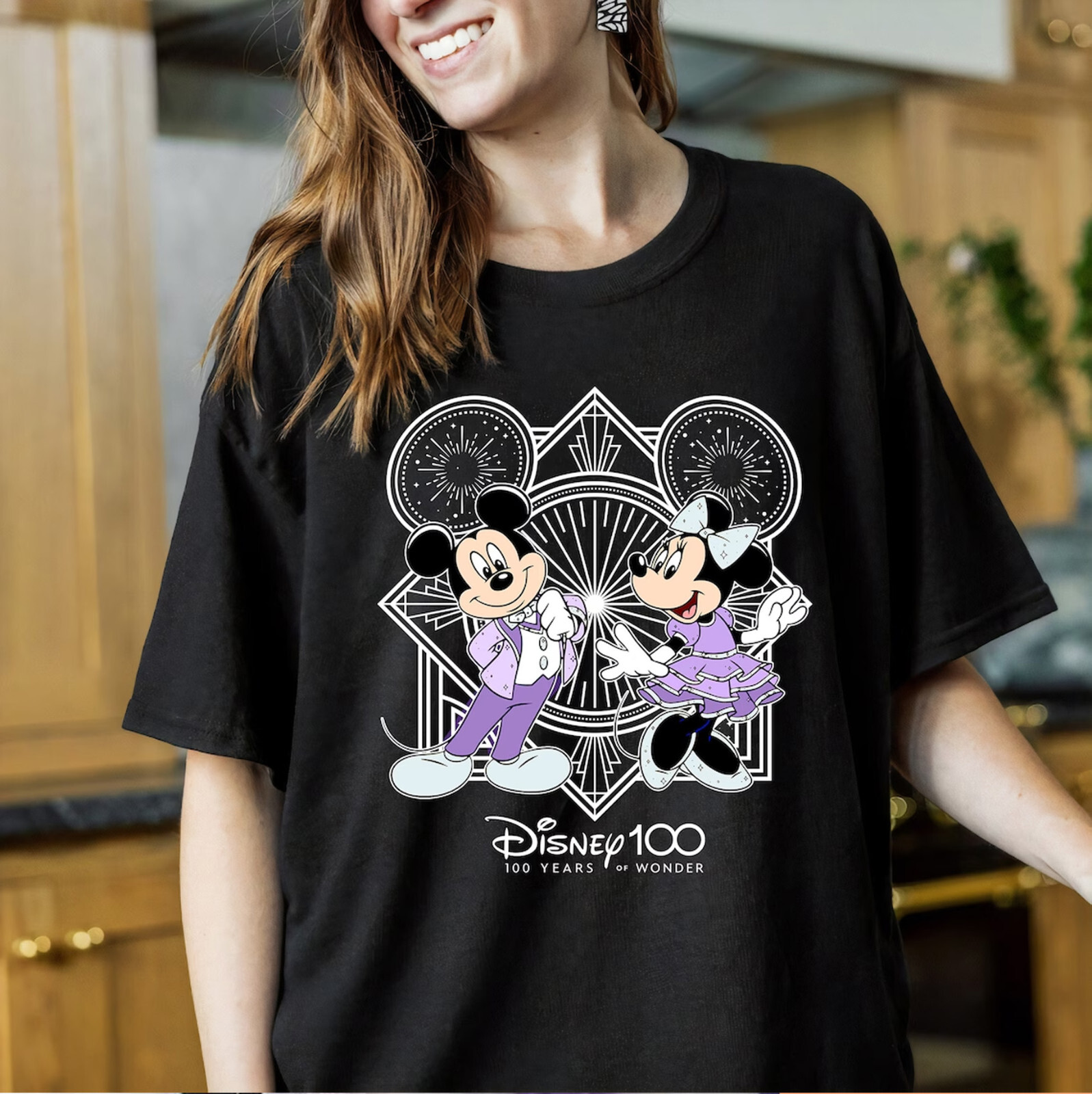 Disney Mickey Minnie 100th Years Anniversary Shirt Unisex Adult Kid Shirt 591659