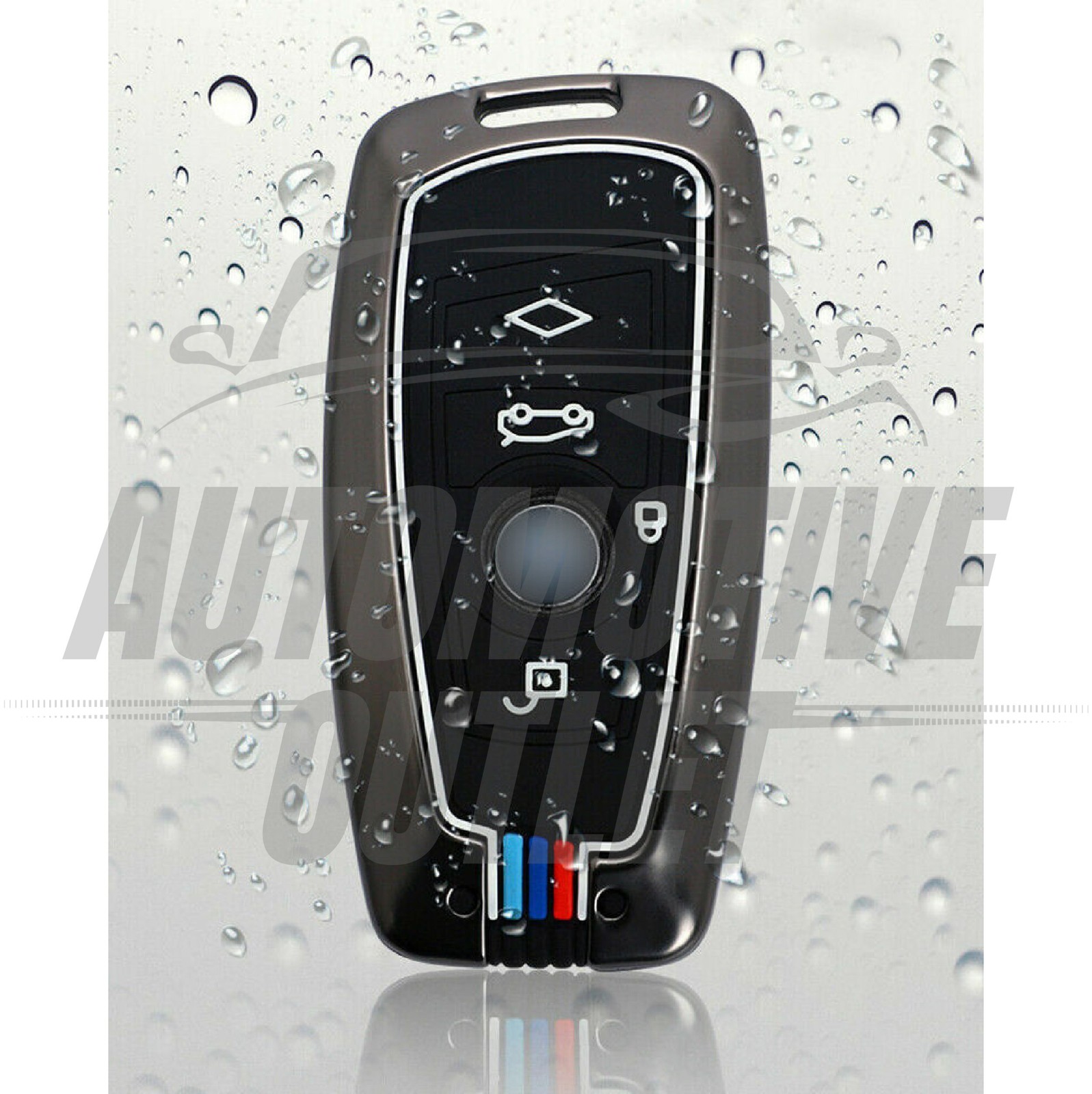 LUMINOUS ALLOY CAR KEY FOB CASE COVER FOR BMW 2 3 5 6 7 SERIES X1 X2 X3 X4 X5 M5 5