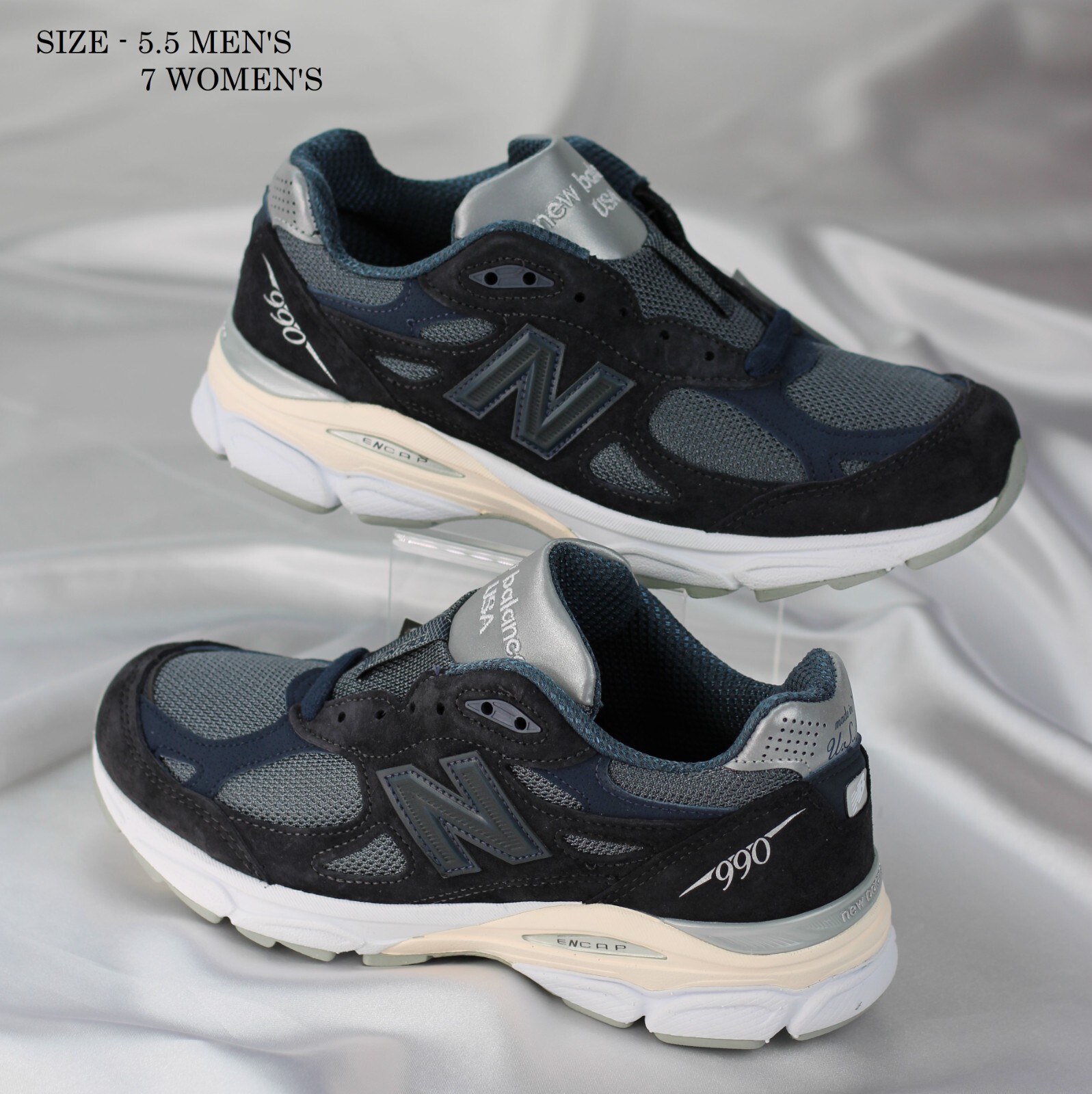 KITH × New Balance M990V3 Genesis 28 New Balance 990v3 MiUSA Kith Genesis Men's - M990KI3 - US