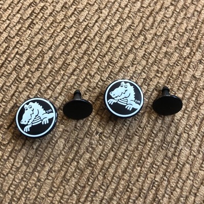 crocs rivet buttons