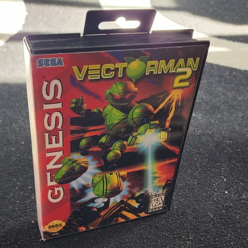 Vectorman 2 Genesis NTSC Box Art Case Insert Cover Only | eBay Vectorman 2 Genesis NTSC Box Art Case Insert Cover Only | eBay
