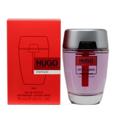 HUGO BOSS HUGO ENERGISE MAN EAU DE TOILETTE NATURAL SPRAY 75 ML/2.5 FL.OZ.