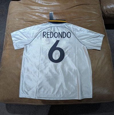 レアル・マドリード REDONDO 6 シャツ　レドンドReal Madrid 1999-00 Real Madrid adidas Reissue Away Shirt Redondo #6