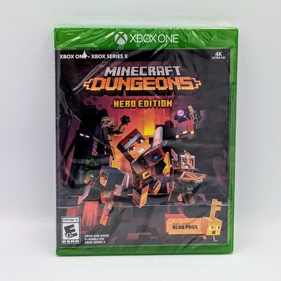 Minecraft Dungeons Hero Edition Xbox One New Factory Sealed Free Shipping