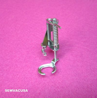 Low Shank Open Toe Free Motion Metal Foot Fits Brother Janome Kenmore Elna Pfaff