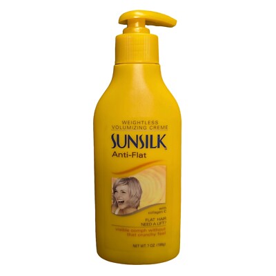 Sunsilk Anti-Flat Weightless Volumizing Creme 7 oz Pump NEW SHIPS FAST